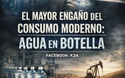 EL FRAUDE DEL AGUA EMBOTELLADA: PAGAS PUREZA… TE VENDEN ILUSIÓN